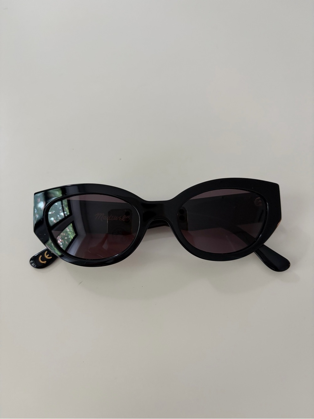Madewell Black Cat-Eye Women's Sunglasses